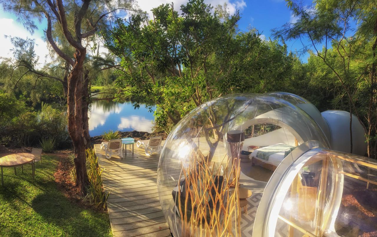 Bubble Lodge Ile Aux Cerfs Island Kültér fotó